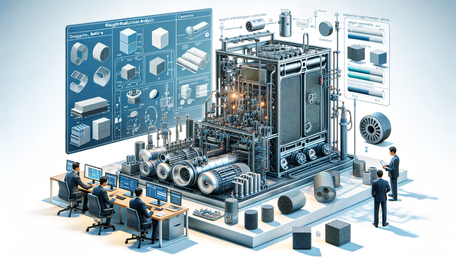 Cost reduction of infrastructure and storage by optimizing weight