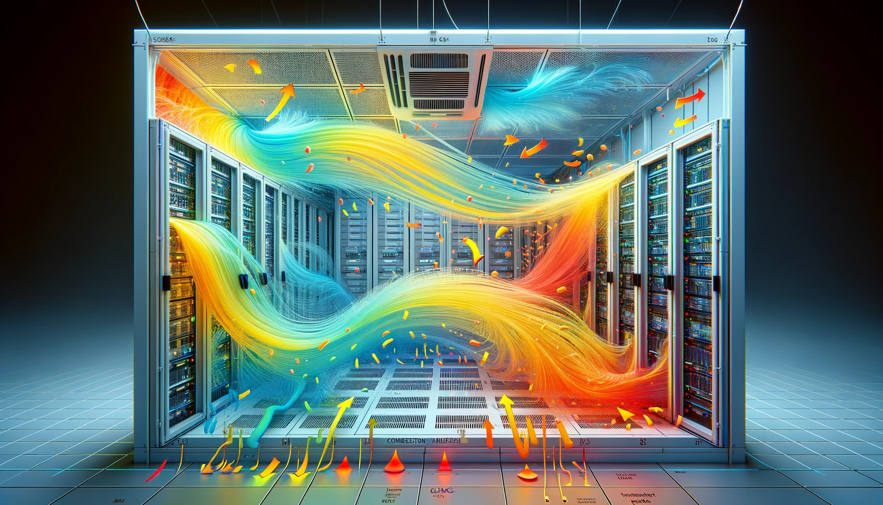 Data Hall Cooling System Internal CFD Analysis | Experiqs