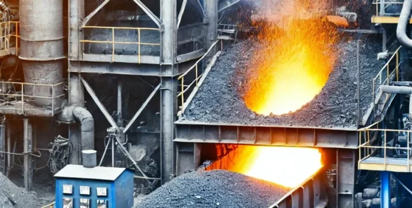 Schematic-of-the-lower-zone-of-the-blast-furnace-2