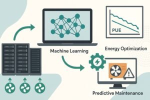 Machine Learning for Energy Efficiency and Predictive Maintenance in Data Centers