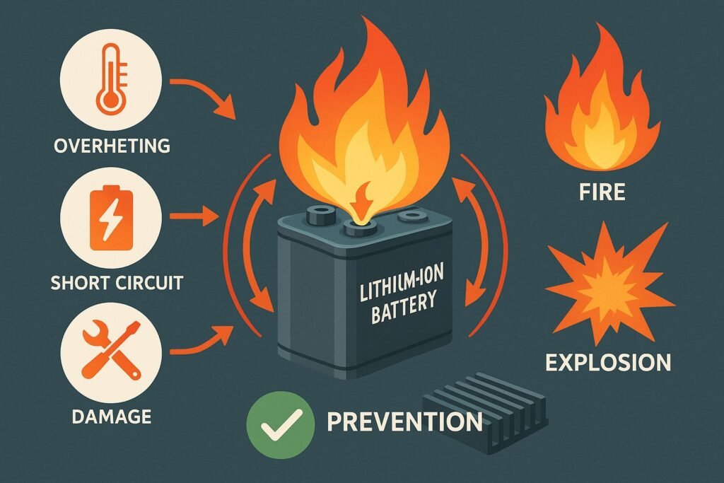 Understanding Thermal Runaway in Lithium-Ion Batteries: Causes, Consequences, and Prevention Understanding Thermal Runaway in Lithium Ion Batteries Causes Consequences and Prevention