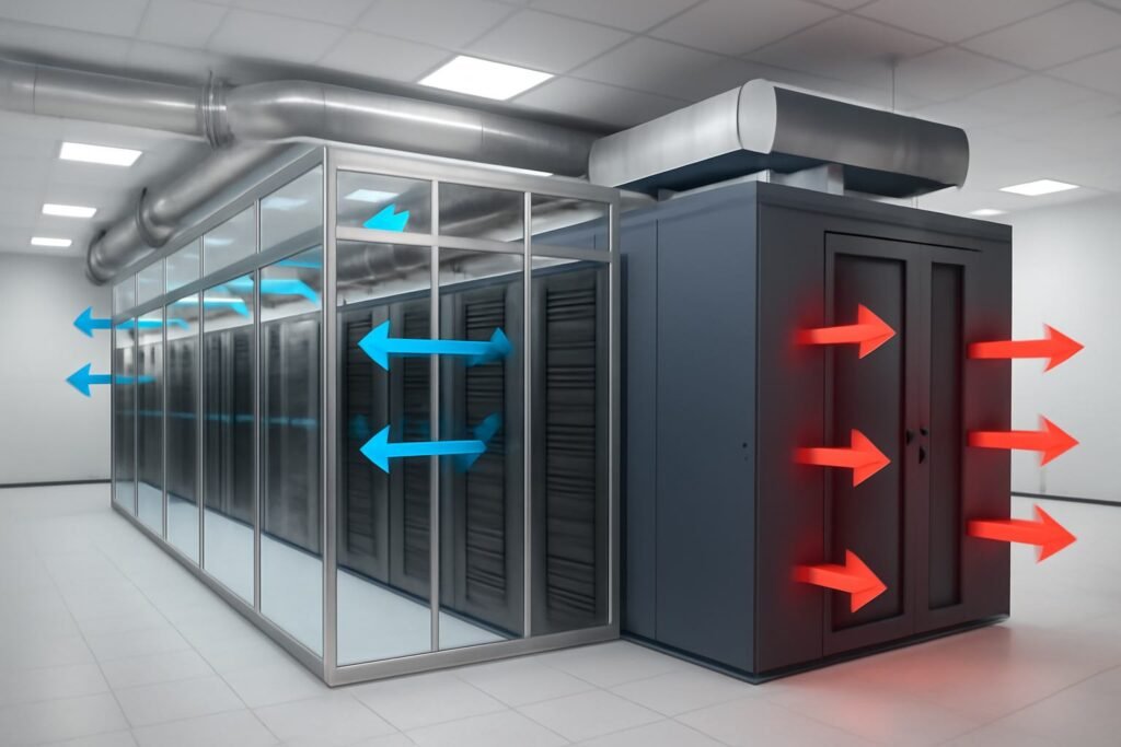 Mastering Cold Aisle and Hot Aisle Containment: An In-Depth Efficiency Analysis for Modern Data Centers Mastering Cold Aisle and Hot Aisle Containment An In Depth Efficiency Analysis for Modern Data Centers