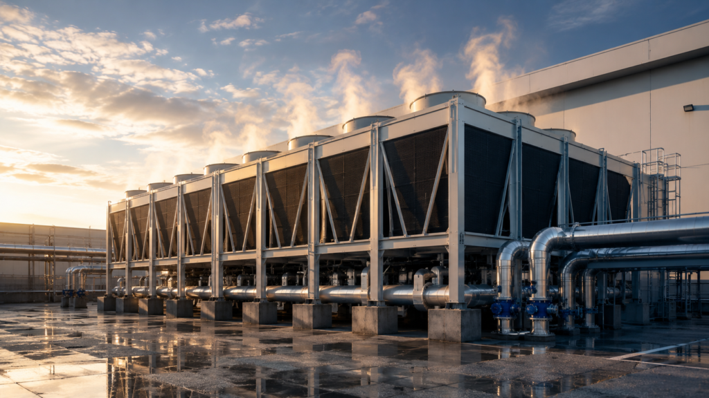 Chiller Yard CFD Analysis