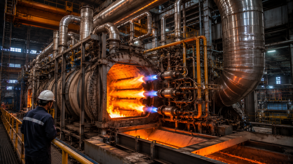 Combustion Gas Flow Optimization