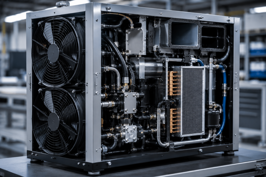 Compact Cooling System Optimization