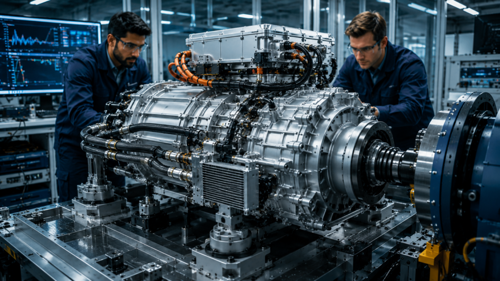 E Axle Drive Unit Optimization