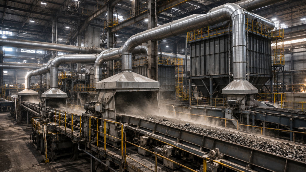 Extraction Dust Collection System Support