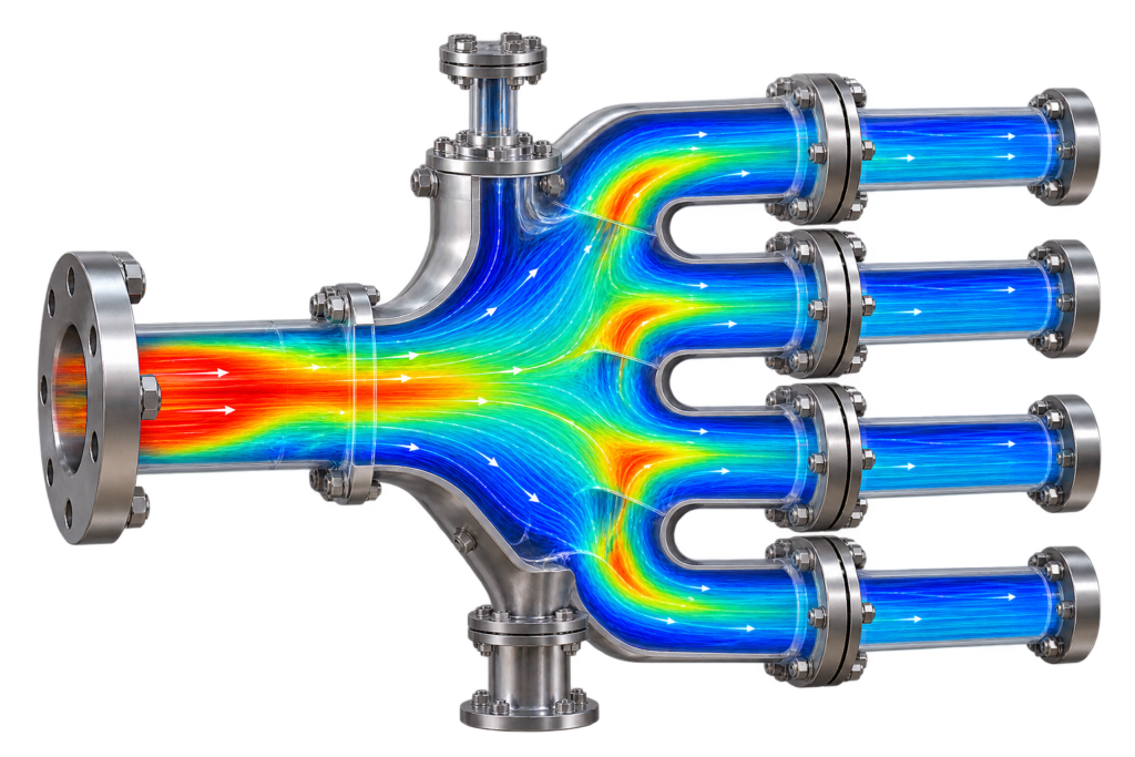 Flow Distribution Simulation 2