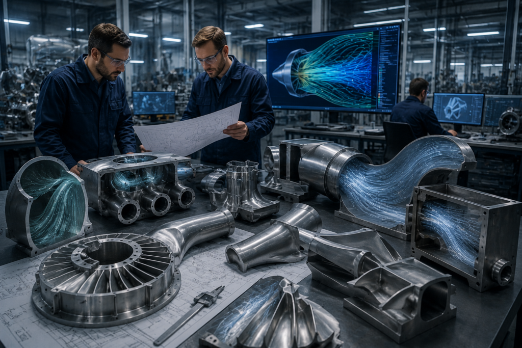 Geometry Refinement and Flow Path Design Optimization