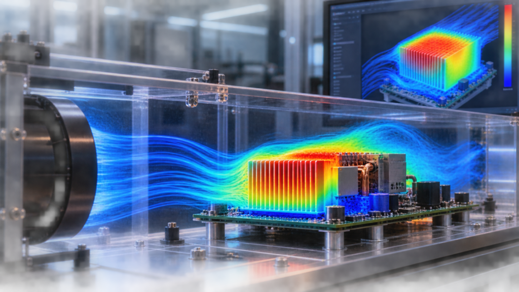High Tech Thermal Flow Test Chamber