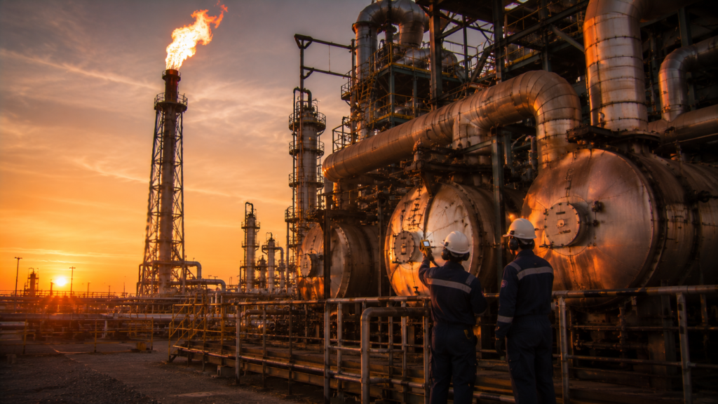 High Temperature Equipment Structure Exposure