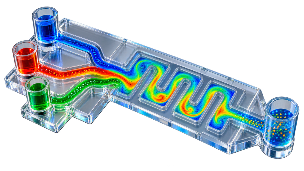 Microfluidic Simulation 3