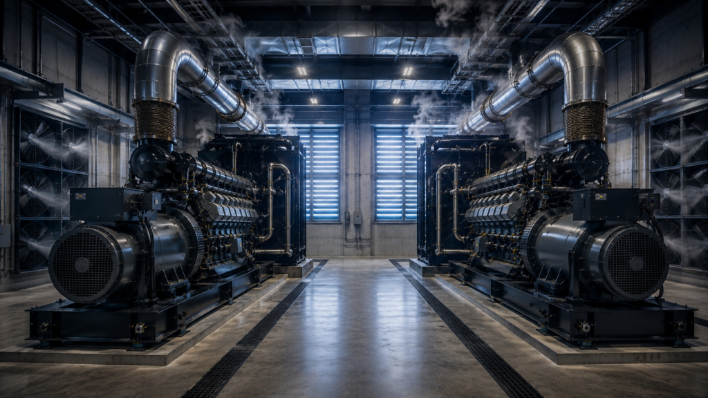 Multi Generator Room CFD Analysis