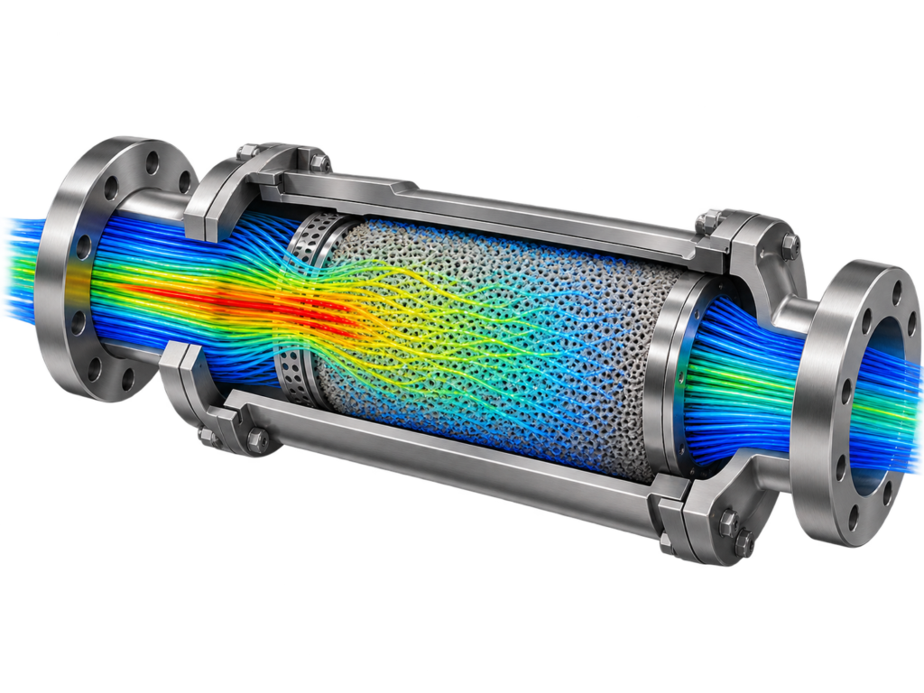 Porous Media Flow Simulation 1