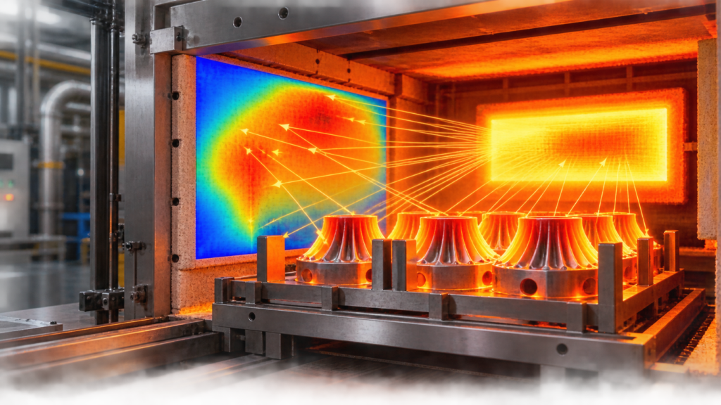Radiative Heat Transfer in Industrial Furnace