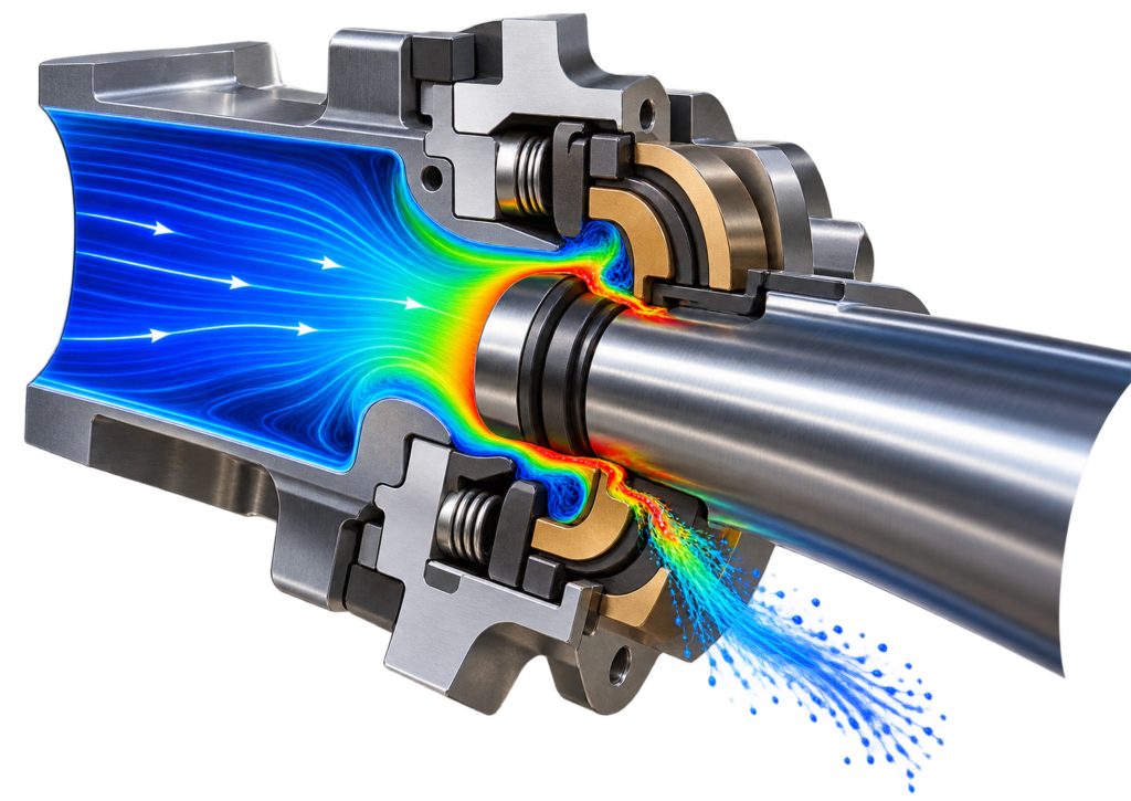 Seal Flow Simulation 3