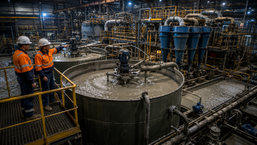 Slurry Flow Mixing Improvement