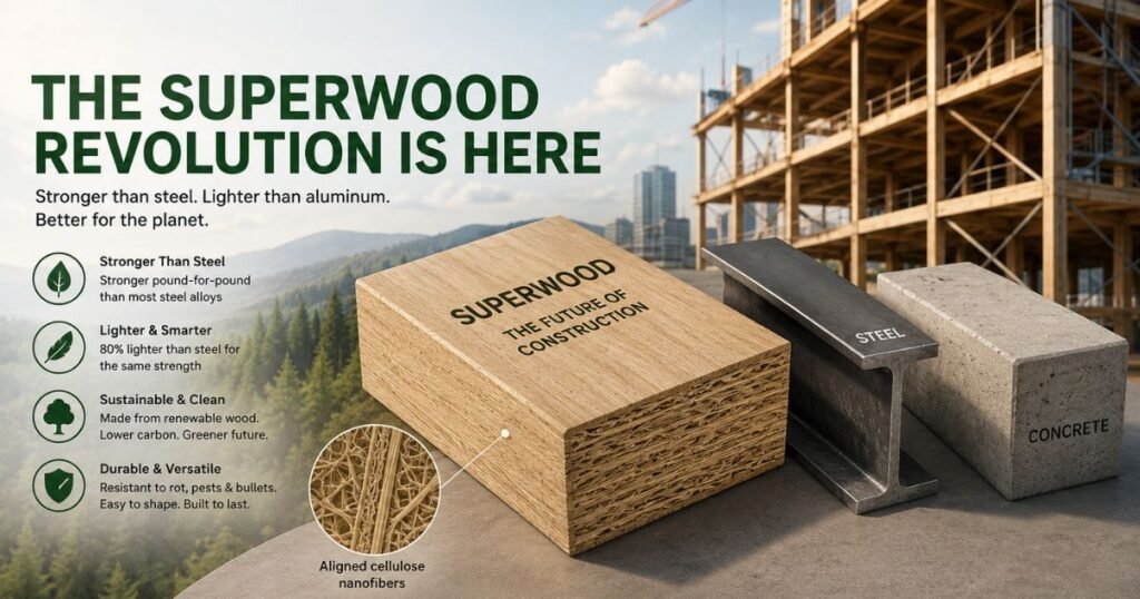 Say Goodbye to Steel: The Superwood Revolution Is Here 7 Superwood the future of construction