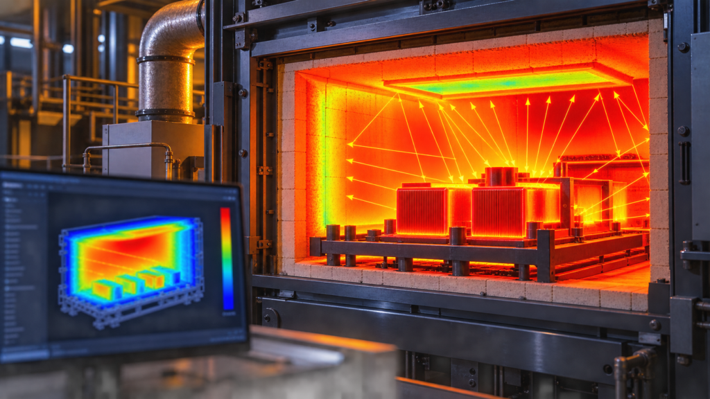 Thermal Furnace Radiation Simulation