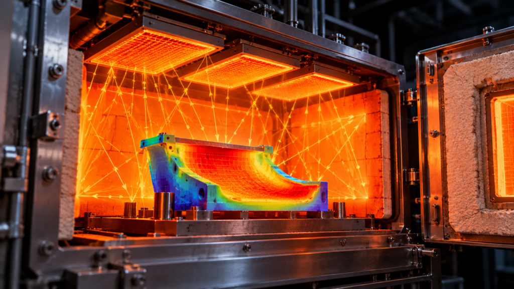 Thermal Radiation Furnace Simulation