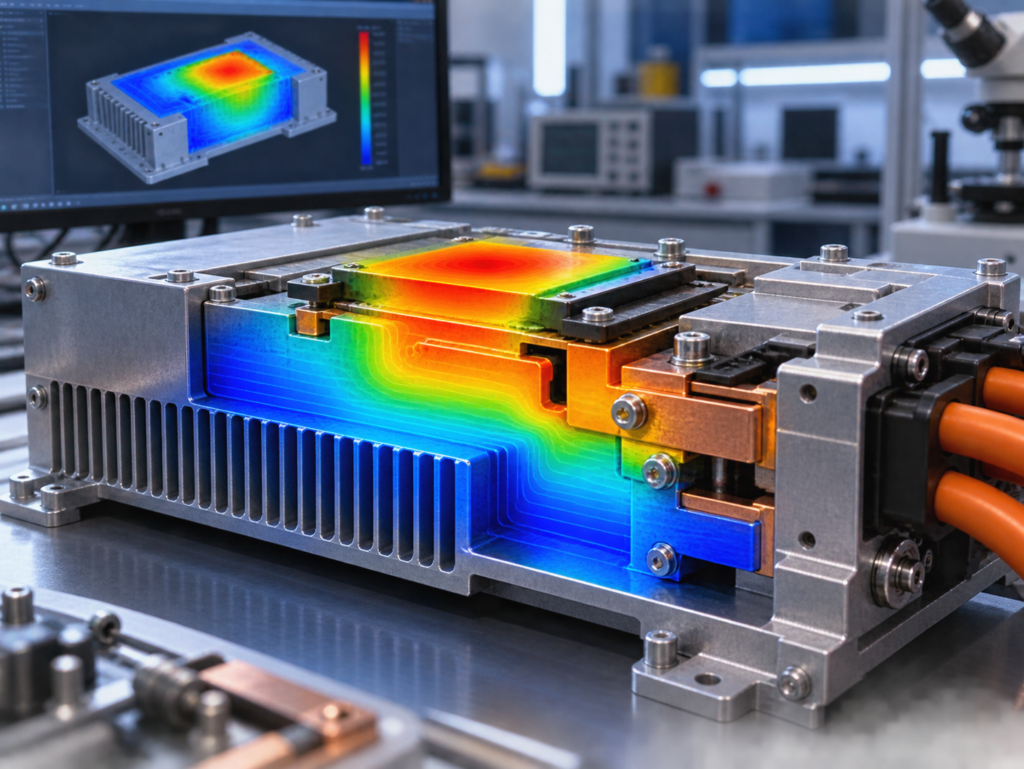 Thermal Simulation of Power Electronics
